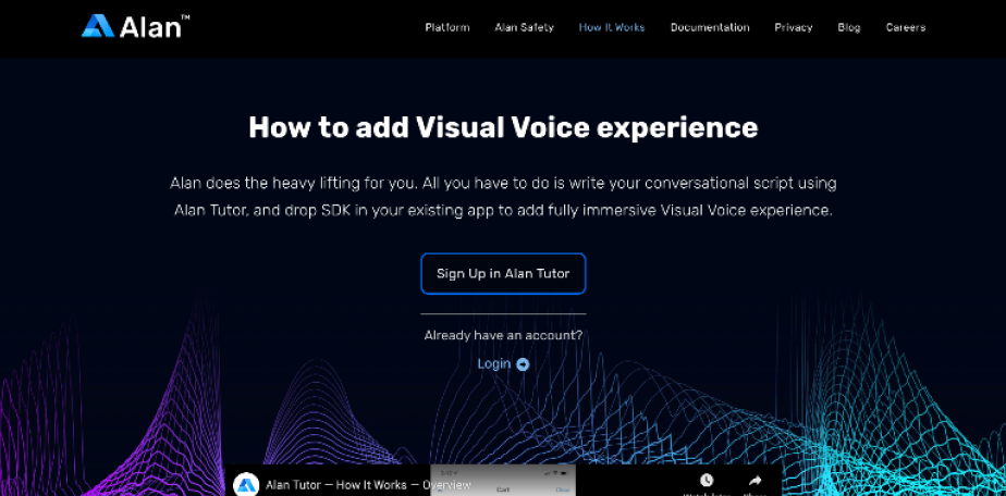 Alan AI — Voice AI Platform
for Enterprise Mobile Apps